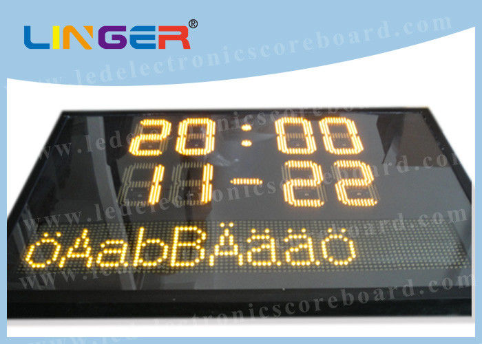 Swedish Language Text Sign Led Electronic Scoreboard with Computer Software Controller