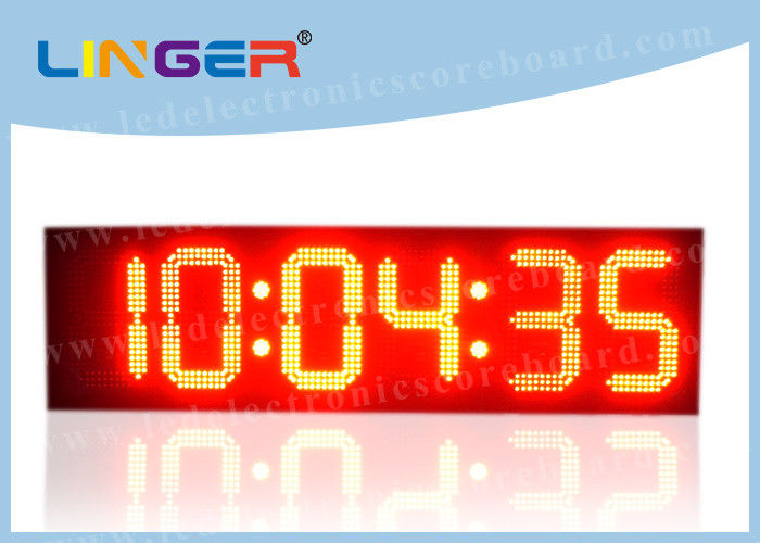 Iron Frame LED Countdown Timer / Large Display Digital Timer With Loud Siren