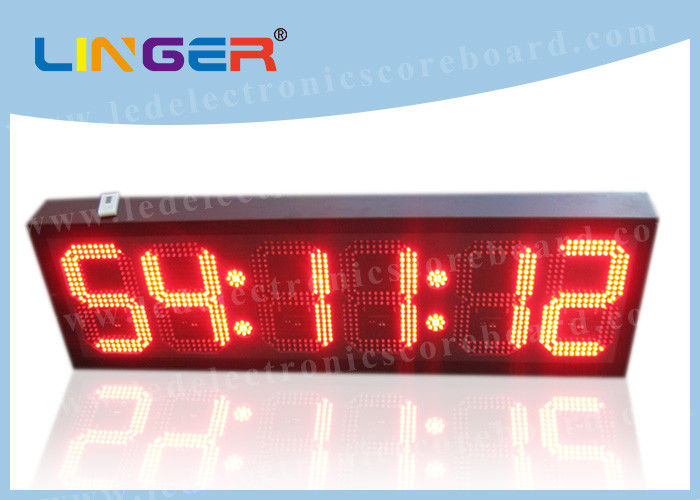 Super Brightness LED Countdown Timer Clock For High Speed Railway Station