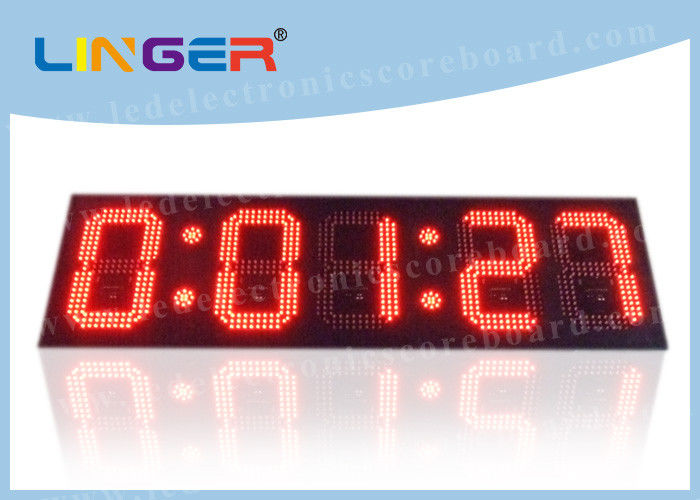 7 Segments LED Countdown Timer For Train Station Easy Installation 12'' 300mm