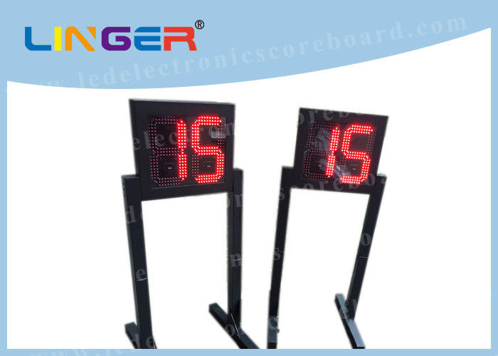 Customized LED Digital Clock / Shot Clock Timer With 1m Height Stand