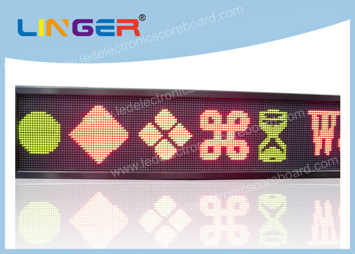P12 Pixel Tri - Color Programmable Led Message Board 2 Years Warranty