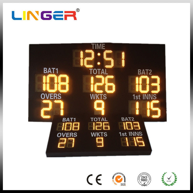 High Resolution Electronic Cricket Scoreboard Parts Big Led Diodes CE / ROHS