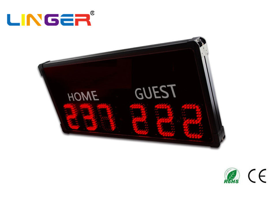 Multi Functional Portable Electronic Scoreboard For Basketball Sport Without Time
