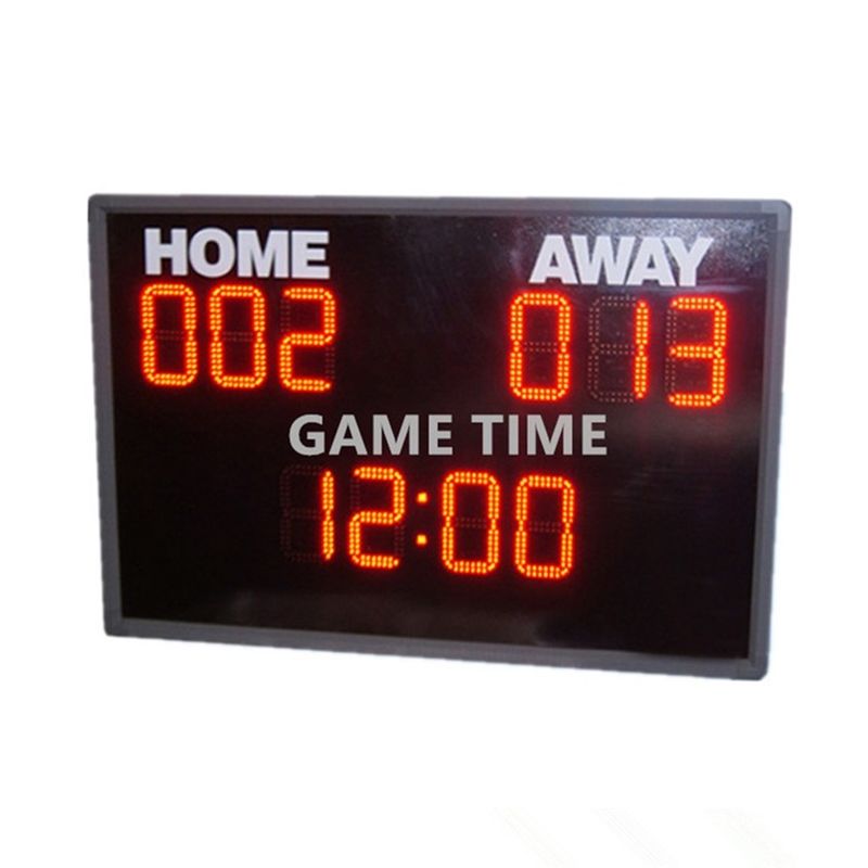 University LED Basketball Scoreboard With Shot Clock CE / ROHS Approved