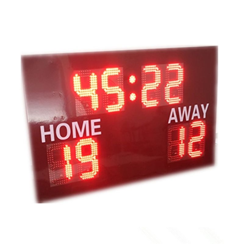 12'' Mini Basketball Scoreboard , Portable Score Clocks For Basketball