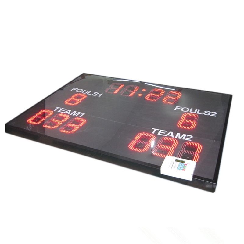 Hard - Wire / Wireless Type LED Basketball Scoreboard 2 Years Warranty