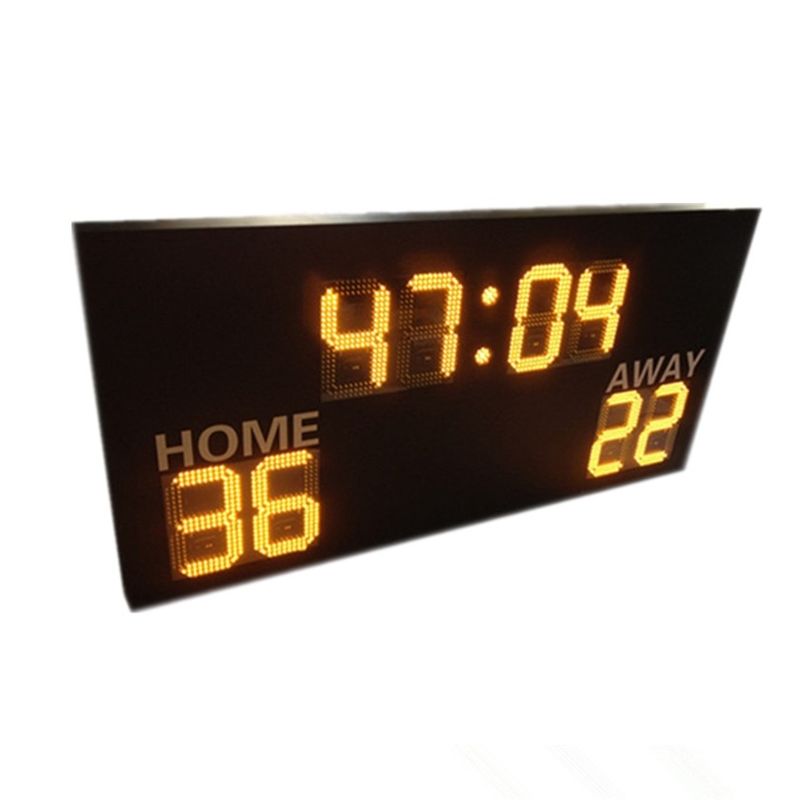 Commercial Portable Football Scoreboard Programmable With Hanging Brackets