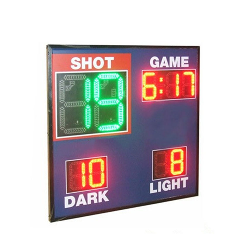 Economy Model Led Basketball Scoreboard , Live Basketball Scoreboard With Shot Clock