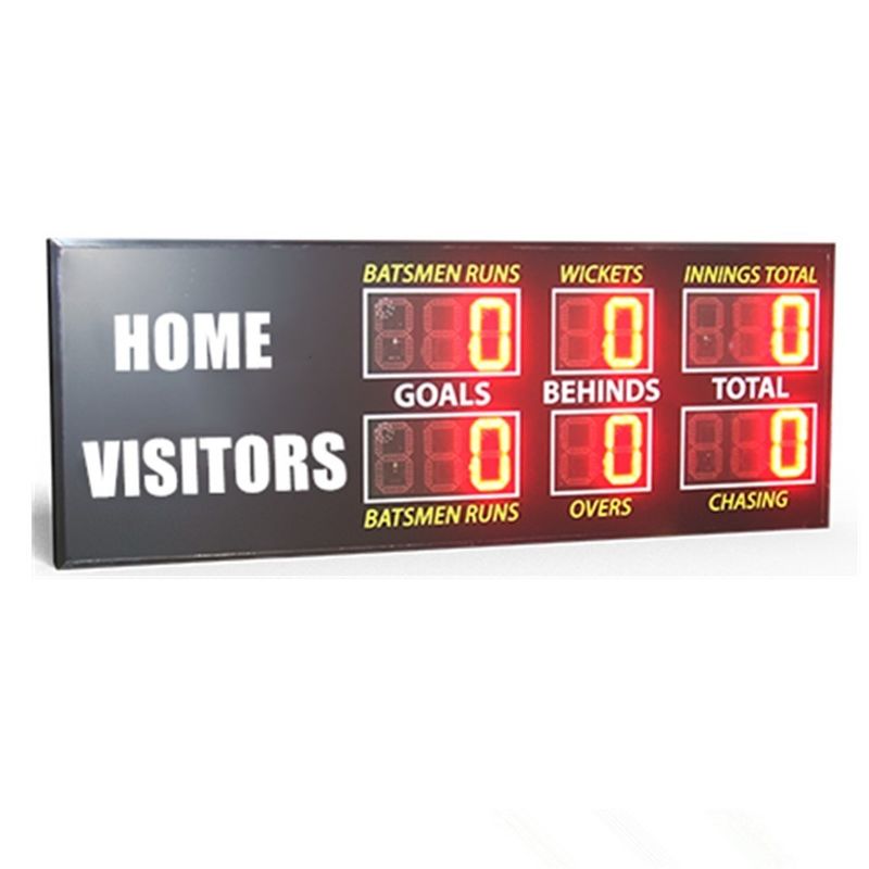 Traditional Aussie Rules AFL Electronic Scoreboard  900MM X 2650MM X 100MM