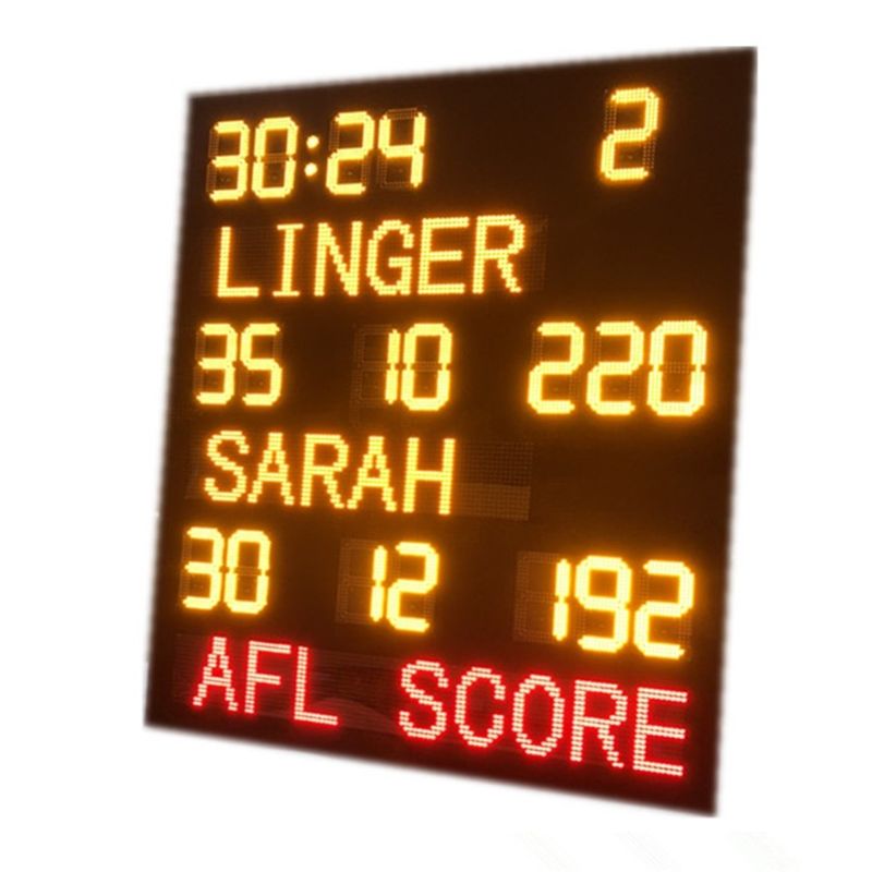 DIP Custom Aussie Rules Afl Football Scoreboard 2100MM X 2300MM X 100MM