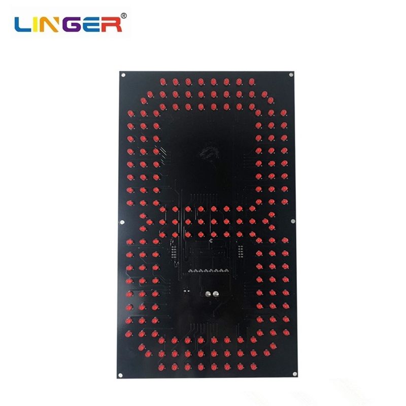 12 Inch LED Digital Board 7 Segment Digit Of Leds In Red Color Wide View Angle
