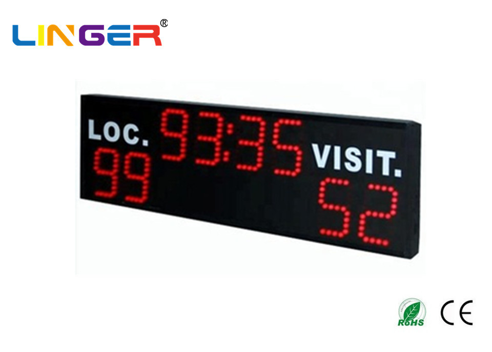 Professional Small Portable Electronic Scoreboard , Portable Tabletop